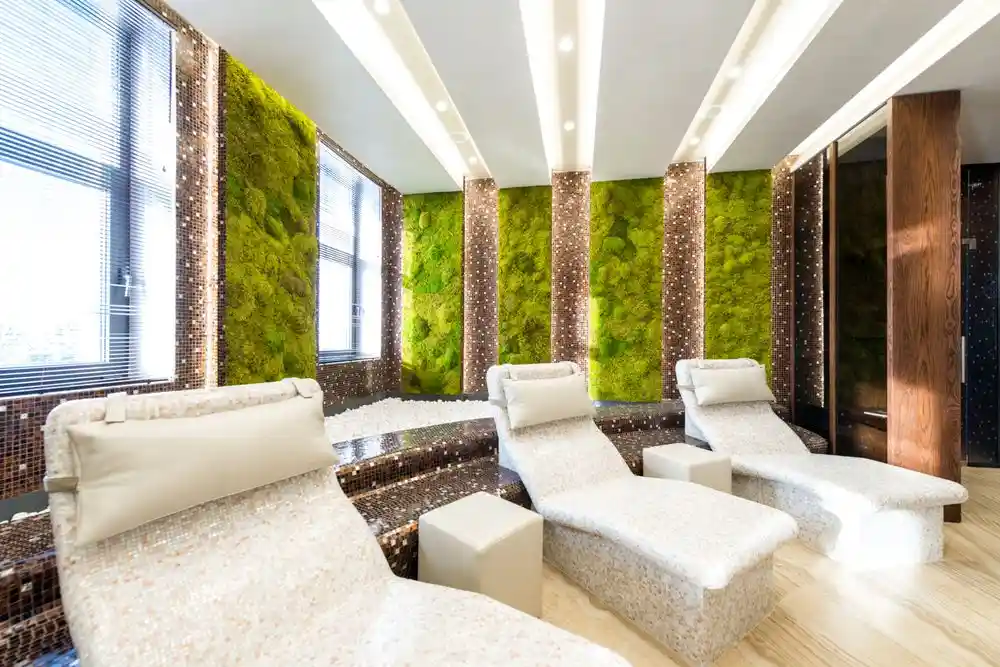 Prémium fitneszterem recovery lounge